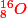 \red\;_8^{16}O